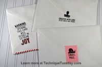 Happy Mail Envelopes