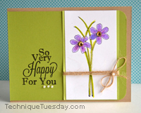 So Very happy Card