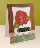 Sunshine Flower Card