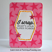 Super Power Story Card