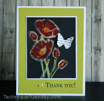 Thank You Butterfly Card