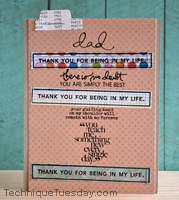 Thank You Dad Card