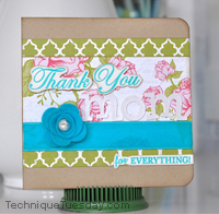 Thank You Mom Card
