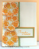 Thanks A Bunch Card