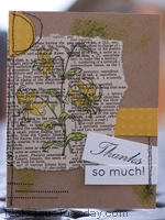 Thanks Collage Card