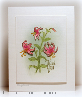 Greenhouse Thanks Card
