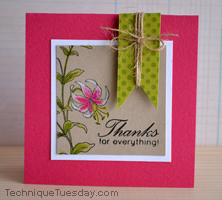 Thanks Greenhouse Card