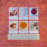 Thanksgiving Feast Layout