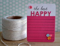 The Best Happy Story Card