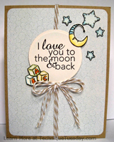 The Moon & Back Card