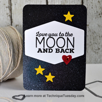 To The Moon Story Card