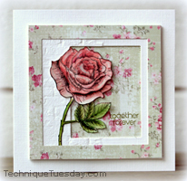 Together Forever Rose Card