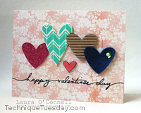 Valentines Heart Card