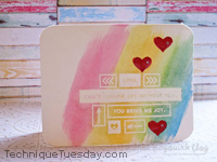 Watercolor Card