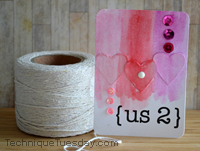 Watercolor Us 2 Card