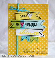We Love Sunshine Card
