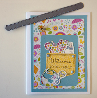 Welcome To Our Family Pullstrip Card