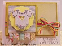Welcome Sweet Baby Card