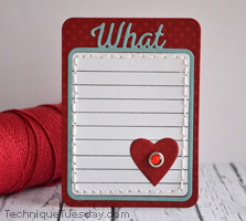 What Heart Story Card