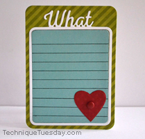 What Story Card