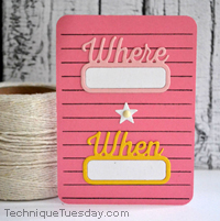 Where When Story Card