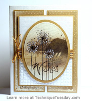 Wishes Frame Card