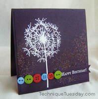 Wishing Buttons Card