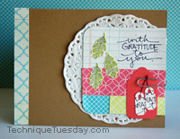 With Gratitude Card
