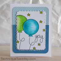 Yay Balloons Card