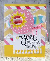 You Brighten My Day Card