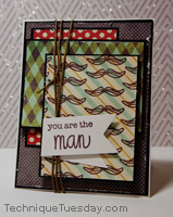 You're The Man Card