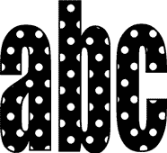 Big Timber Dots Lowercase - Extra Large - RETIRING