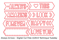 Always Arrows - Digital Cut Files
