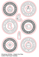 Christmas Wishes - Digital Cut Files