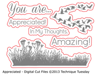 Appreciated - Digital Cut Files