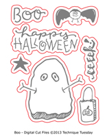 Boo - Digital Cut Files