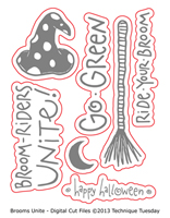 Broom Rider - Digital Cut Files