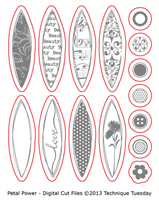 Petal Power - Digital Cut Files