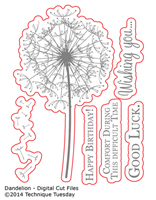 Dandelion - Digital Cut File