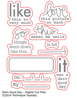 Darn Good Day - Digital Cut File