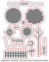 Happyville - Sunshine - Digital Cut Files