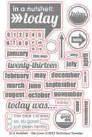 In A Nutshell - Digital Cut Files