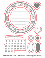 Year Round - Digital Cut Files
