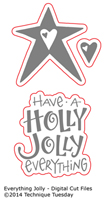 Everything Jolly - Digital Cut File