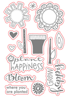 Grow Happy - Digital Cut File