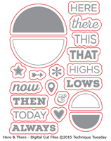 Here & There - Digital Cut Files