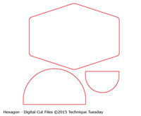 Hexagon - Digital Cut Files