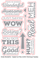 Kinda Wonderful - Digital Cut Files