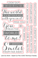 Look Out World - Digital Cut Files
