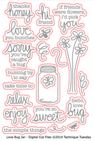 Love Bug Jar - Digital Cut Files